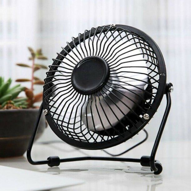 Mini Ventilador Usb Portatil De Mesa Silencioso Articulavel