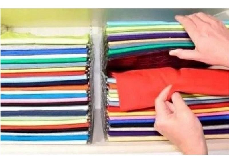 Organizador Roupas Camisas E Camisetas Arquivo 10 camadas